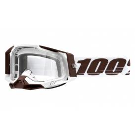 RACECRAFT 2, 100% Snowbird goggles, clear plexiglass