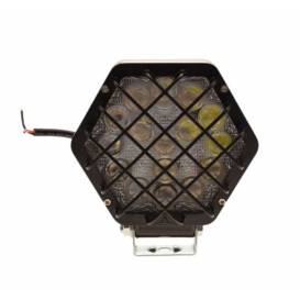 Additional LED light for motorcycles and ATVs - hexagon