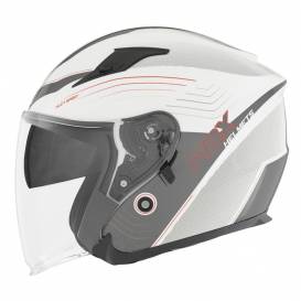 Helmet N128 SPIRIT, NOX (white-red) 2022