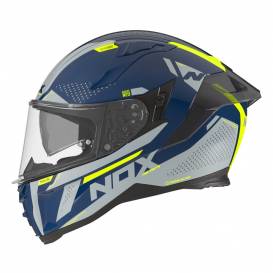 Helmet N303-S NEO, NOX (petroleum blue, silver) 2022