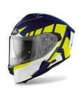 SPARK Rise Helmet, AIROH (Matte Blue/Yellow) 2023