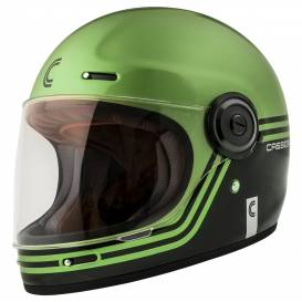 Fiber Super Hooligan Helmet, CASSIDA (Black/Metallic Green/Grey) 2023