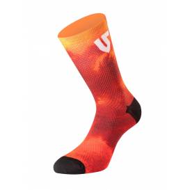 Ponožky TYE DYE 2022, UNDERSHIELD (červená)