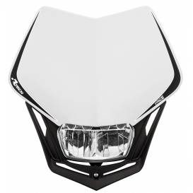 UNI predná maska vrátane svetla V-Face FULL LED, RTECH (biela/čierna)