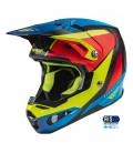 Helmet FORMULA CARBON PRIME, FLY RACING - USA (hi-vis, blue, red)