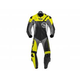 One-piece suit DP-PROGRESSIVE PERFORATED PRO 2022, SPIDI (black/fluo yellow/white/grey)