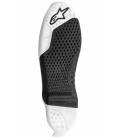Soles for TECH 10 shoes model 2021 and later, ALPINESTARS (black/white, pair)