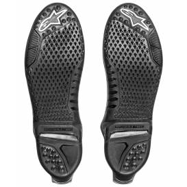 Soles for TECH 10 shoes model 2021 and later, ALPINESTARS (black, pair)