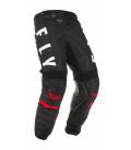 Pants KINETIC K120, FLY RACING (black/white/red)