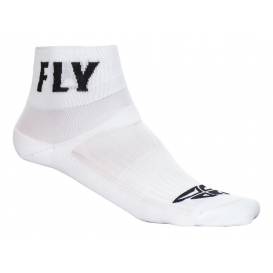 Ponožky SHORTY, FLY RACING - USA (biela)