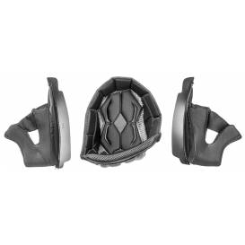 Cheek and hat for helmets X1.9D, ZED