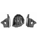 Cheek and hat for helmets X1.9D, ZED