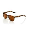 Sunglasses HUDSON Soft Tact Havana, 100% - USA (tinted bronze lenses)