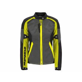 Jacket TEK NET LADY, SPIDI, women's (black/grey/fluo yellow)