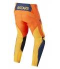 Kalhoty TECHSTAR FACTORY 2022, ALPINESTARS (oranžová/tmavá modrá/žlutá)