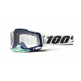 RACECRAFT 2, 100% ARSHAM goggles, clear plexiglass