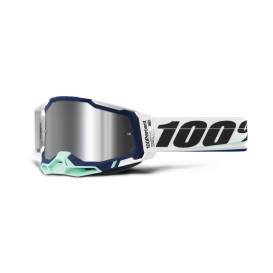 RACECRAFT 2 100% - USA , brýle ARSHAM - stříbrné plexi