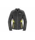 Jacket SUPER NET LADY 2022, SPIDI, women's (black/yellow fluo)