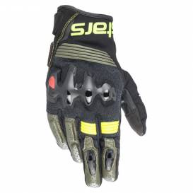 Gloves HALO 2022, ALPINESTARS (black/green/yellow fluo)