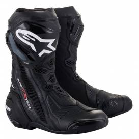 Boots SUPERTECH R VENTED 2022, ALPINESTARS (black, perforated lining)