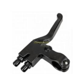 Brake lever for 2 cables for motorcycle BLACK - right