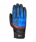 Gloves BRYON, OXFORD (blue/red)