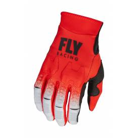 Gloves EVOLUTION DST, FLY RACING - USA 2023 (red/grey)