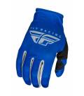 Gloves LITE, FLY RACING - USA 2023 (blue/grey)