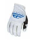 Gloves LITE, FLY RACING - USA 2023 (grey/blue)