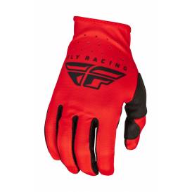Gloves LITE, FLY RACING - USA 2023 (red/black)