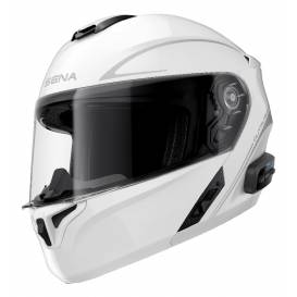 Outrush R Headset Helmet, SENA (Glossy White)