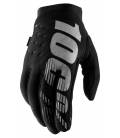 BRISKER gloves, 100% (black/grey)