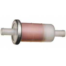 Palivový filter s papierovou vložkou, Q-TECH (pre vnútorný priemer hadice 10 mm)