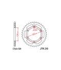Steel rosette for secondary chains type 520, JT (50 teeth)