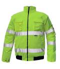 Reflective pilot jacket 2in1 yellow