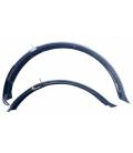 Rear + front fenders for Cruiser motorcycle