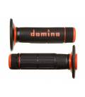 Grips A020 (offroad) length 118 mm, DOMINO (black-orange)