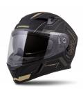 Integral 3.0 Turbohead Helmet, CASSIDA (Matte Black/Gold, Plexiglas with Pinlock Preparation) 2023