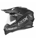 Helmet N312 EXTEND, NOX (Matte Black, Titanium) 2022