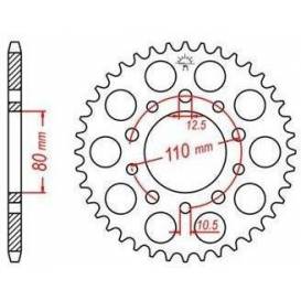 Steel rosette for secondary chains type 525, JT - England (36 teeth)