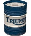 Triumph Oil Barre tin box
