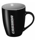 Black mug with CASSIDA logo