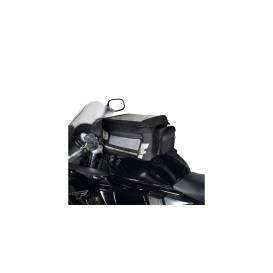 Tankbag na motocykel F1 s popruhmi, OXFORD (čierny, objem 18 litrov)
