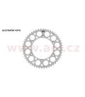 Dural rosette for secondary chains type 520, Q-TECH (silver anodized, 51 teeth)