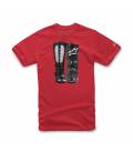 T-shirt VICTORY ROOTS, ALPINESTARS (red)