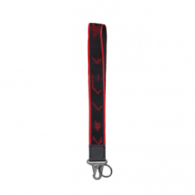 Keychain KEY HOLDER SHORT, SPIDI (black/red)