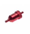 Fuel filter 10mm CNC red