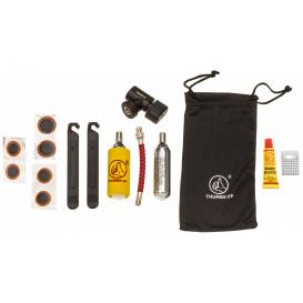 Repair kit for bicycle tires including bombs, THUMBS UP
