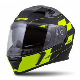 Integral 3.0 RoxoR helmet, CASSIDA (matt black/fluo yellow/grey, plexiglass with Pinlock preparation) 2023