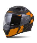 Integral 3.0 RoxoR Helmet, CASSIDA (Matte Black/Orange/Grey, Plexiglas with Pinlock Preparation) 2023